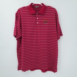 Peter Millar Polo Mens XXL Red Stripe PGA Championship‎ Baltusrol 2016 Golf